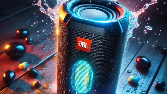 JBL Caixa de Som Pulse 4 Portátil Bluetooth: Show de Luzes e à Prova D'água