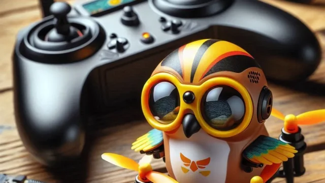 Tiny Hawk Kit Micro Drone Free Style 2 FPV Racing: Pronto para Voar, Óculos e Controle Inclusos