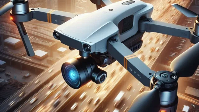 Drone GPS Profissional com Câmera 4K HD, 2 Baterias e Smart Follow Me