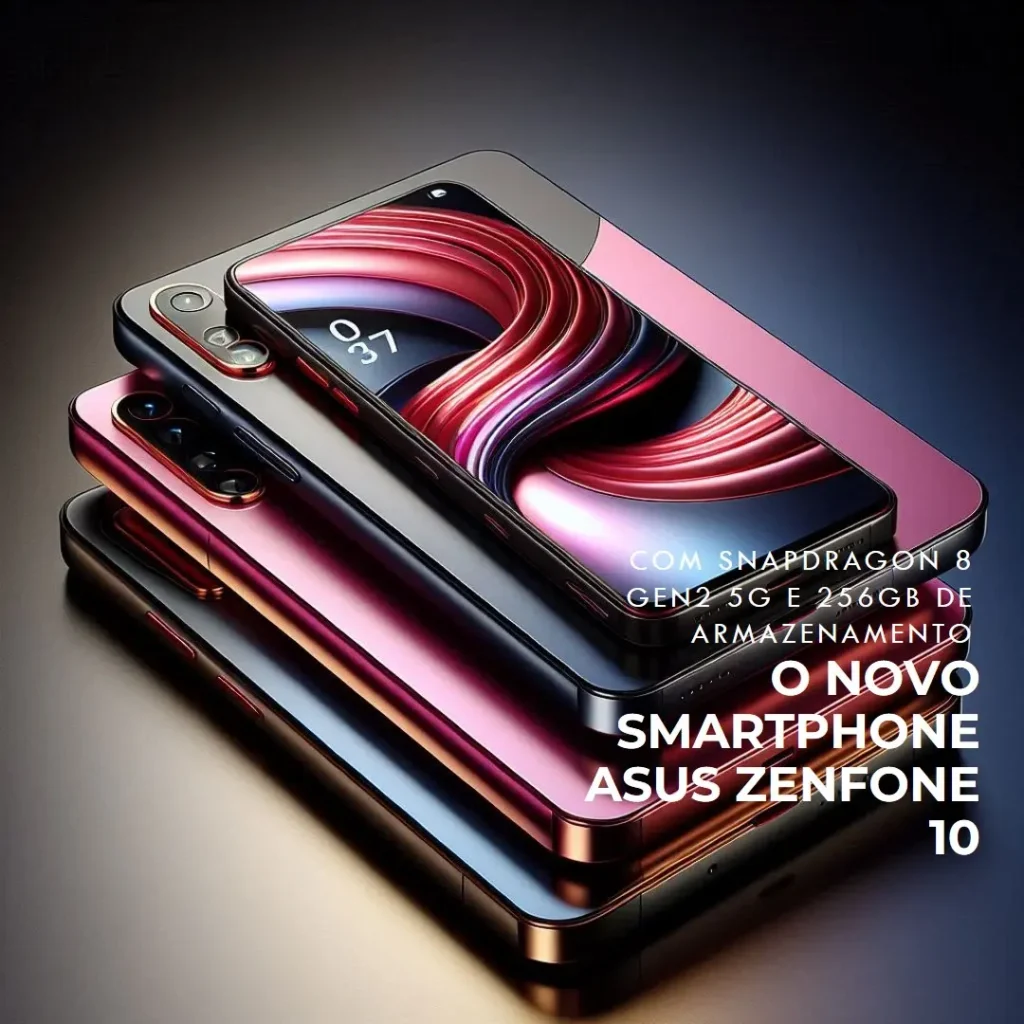 Smartphone Asus Zenfone 10 Snapdragon 8 Gen2 5G 256GB 8GB RAM Tela 5,92" Câm Dupla + Selfie 32MP