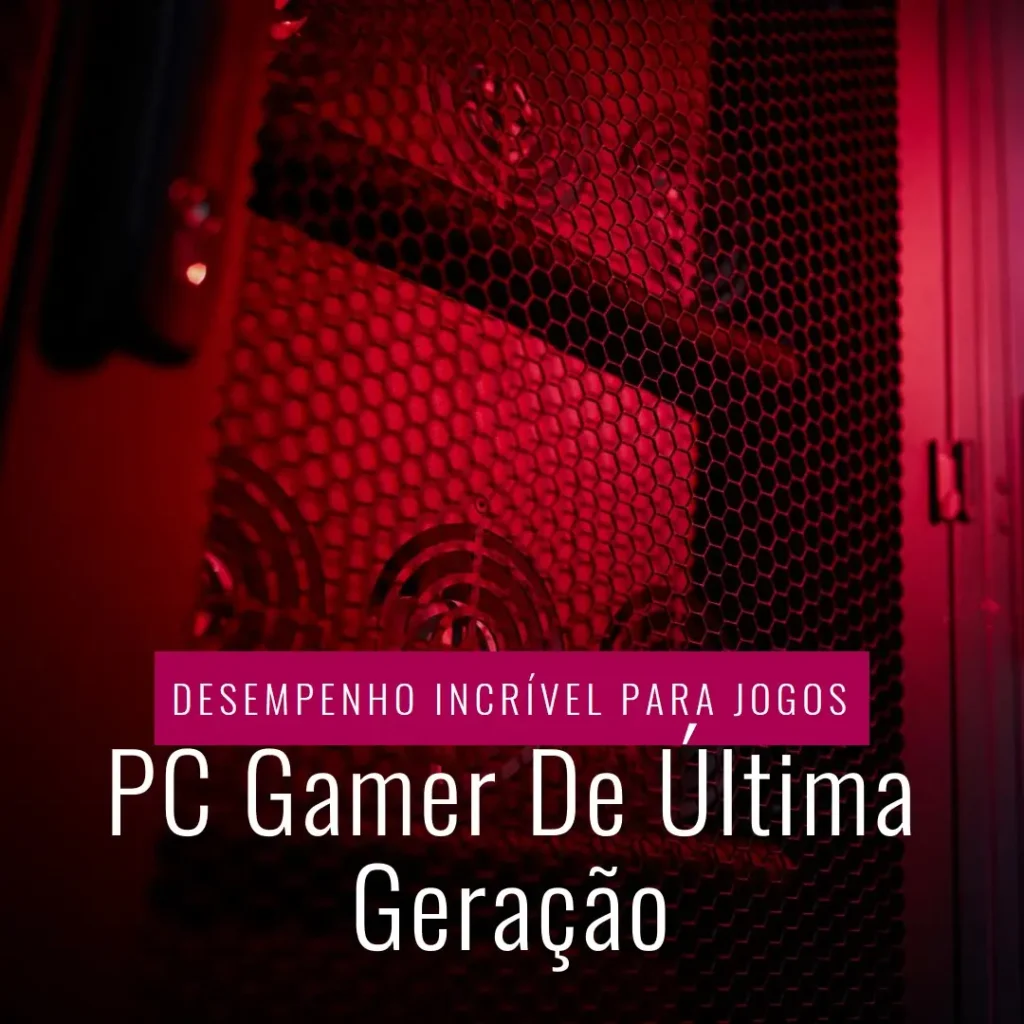 PC Gamer Intel i5-12400F, GeForce RTX 3060, 16GB DDR4 e SSD 512GB