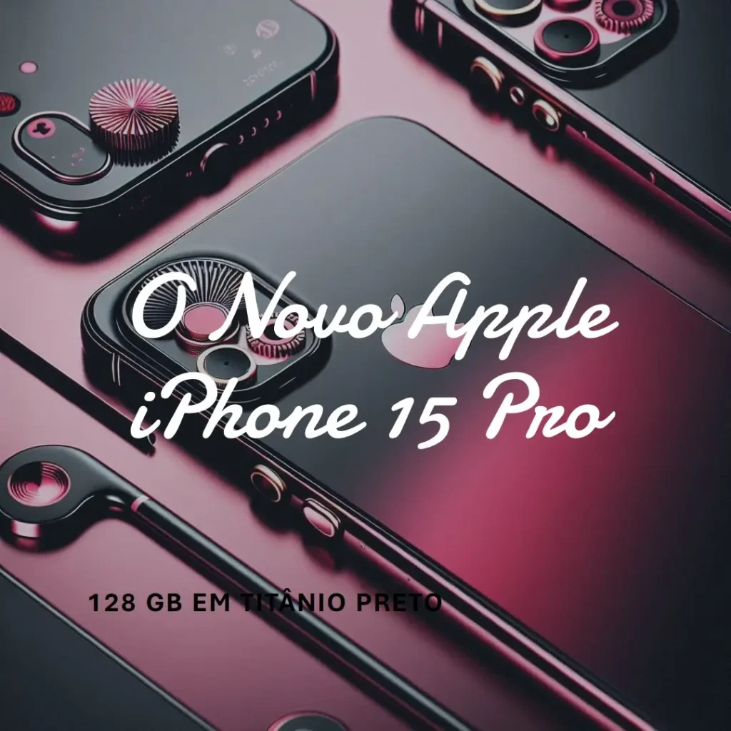 Apple iPhone 15 Pro (128 GB) — Titânio preto