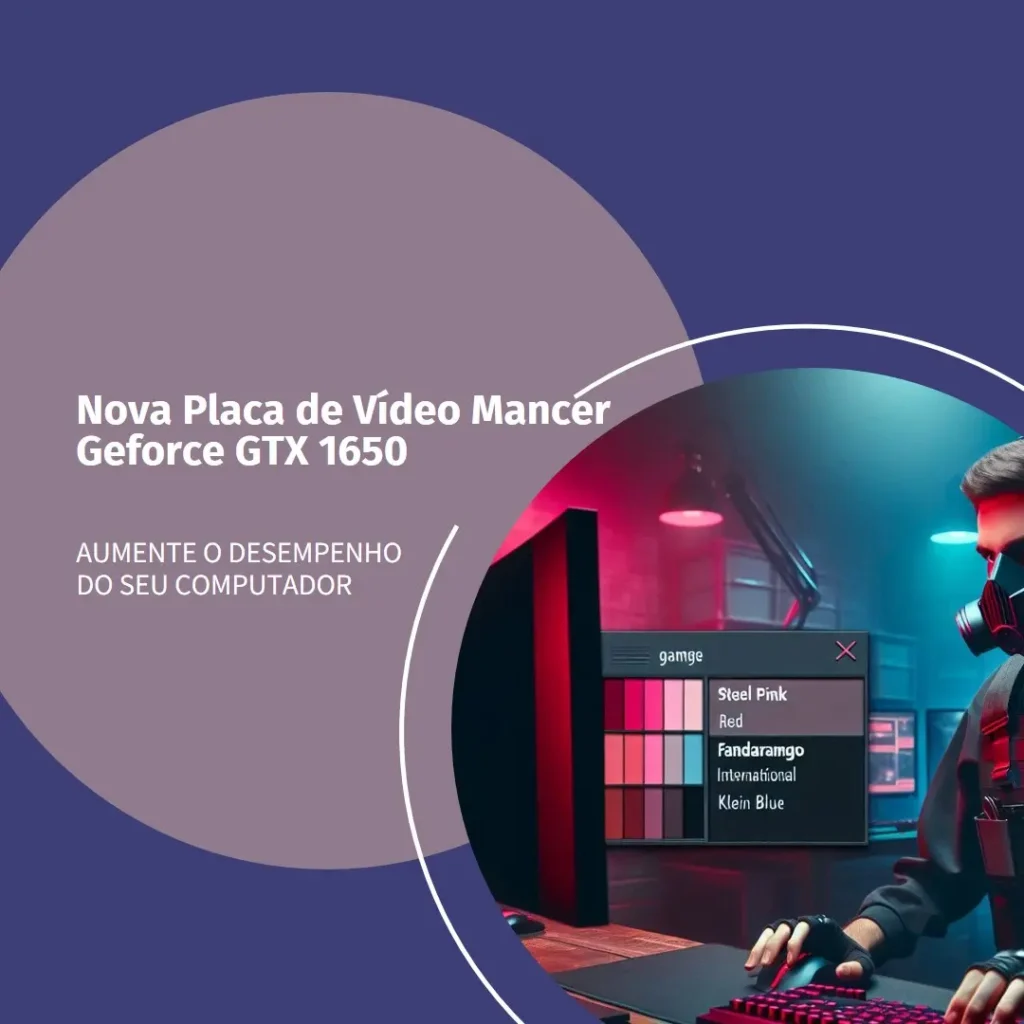 Placa de Video Mancer Geforce GTX 1650, 4GB, GDDR6, 128Bit