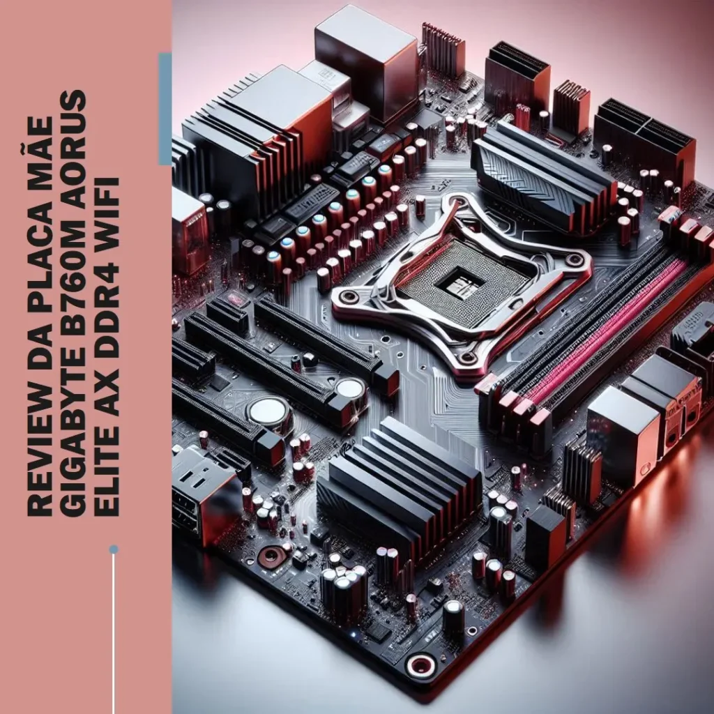 Review da Placa Mãe Gigabyte B760M AORUS ELITE AX DDR4 WIFI (LGA 1700/4xDDR4/HDMI/DP/M.2/USB 3.2)