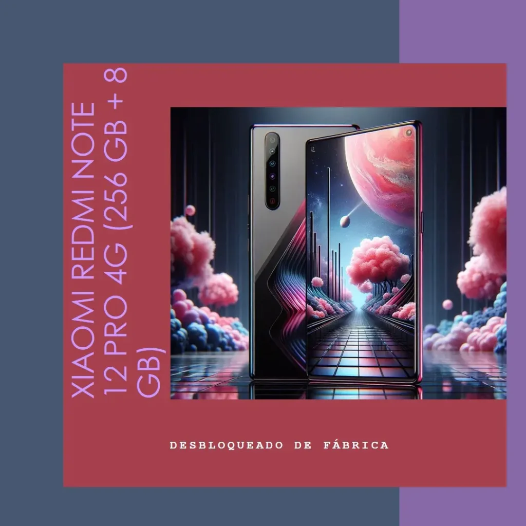 Xiaomi Redmi Note 12 Pro 4G (256 GB + 8 GB) Desbloqueado de fábrica