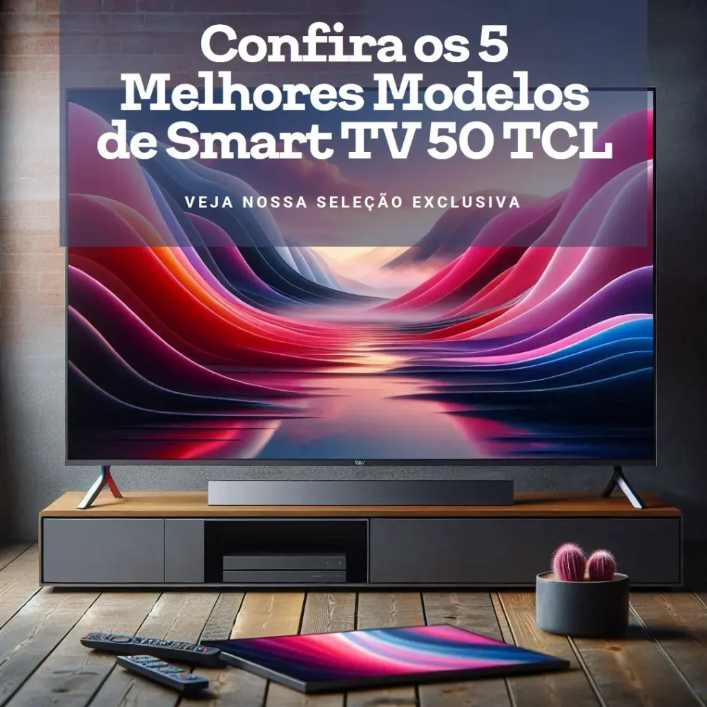 Os 5 Principais Modelos de smart TV 50 TCL