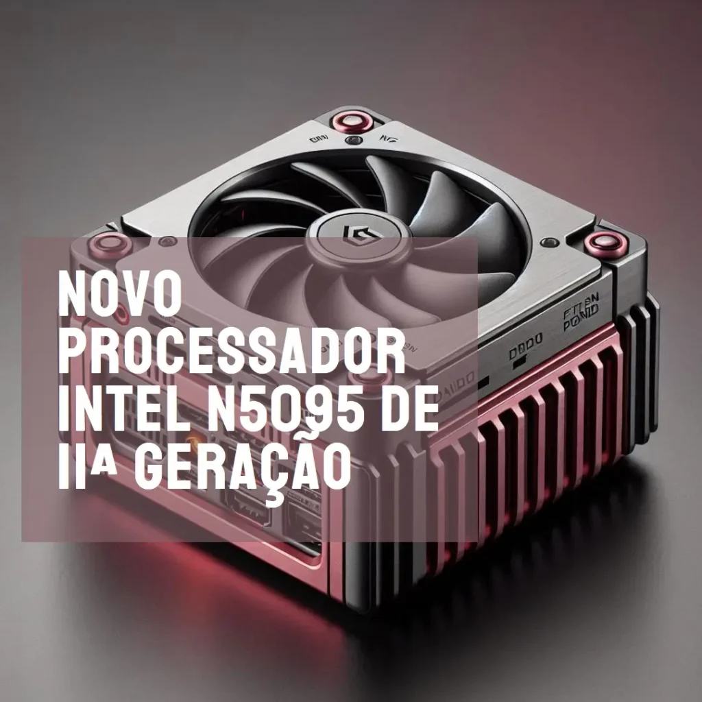 Beelink Novo processador Intel N5095 de 11ª geração (até 2,9 GHz), mini PC