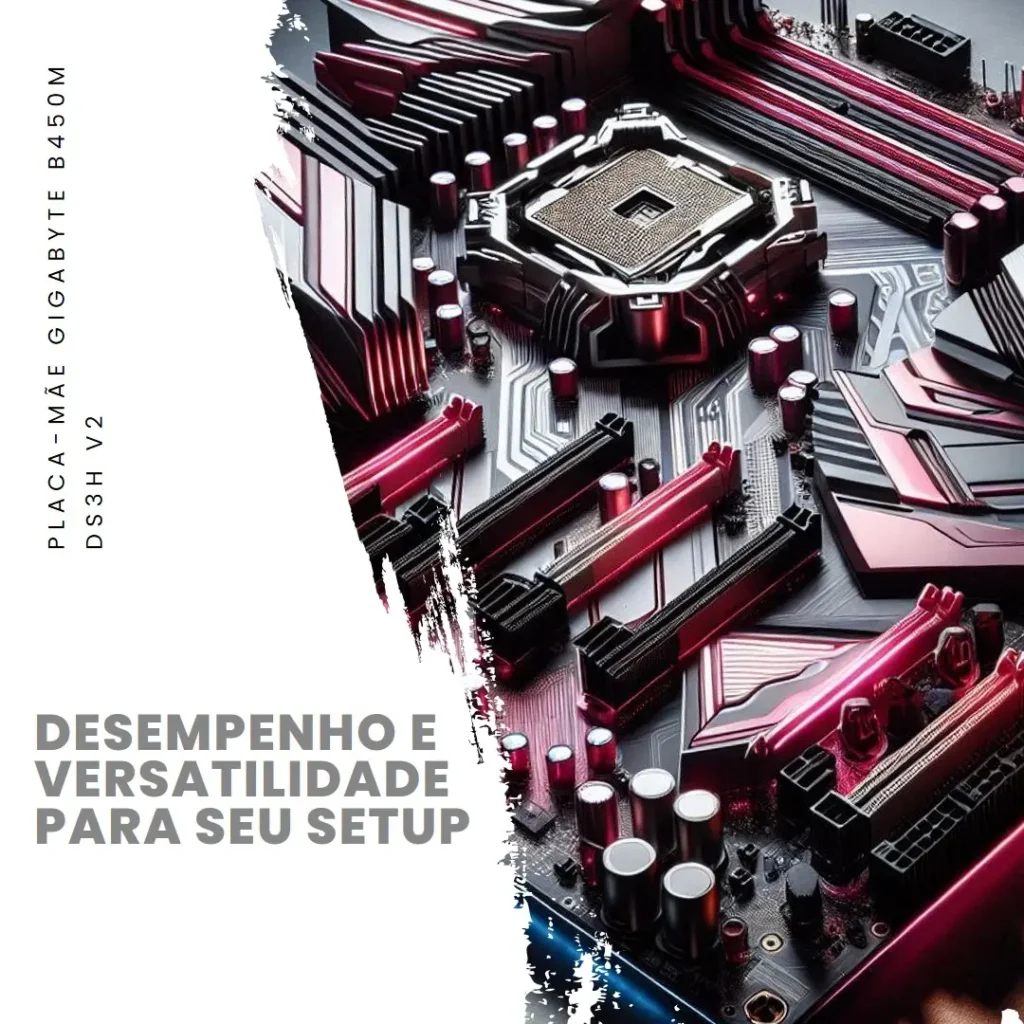 GIGABYTE B450M DS3H V2: Desempenho e Versatilidade para seu Setup