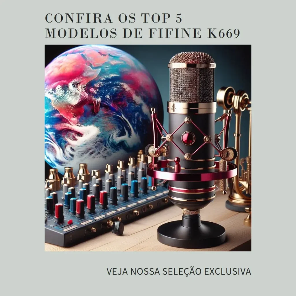 Top Cinco Modelos de Fifine k669