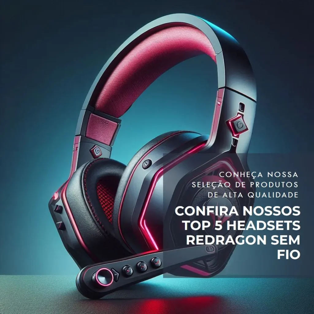 Top 5 headset Redragon sem fio zeus pro 7.1