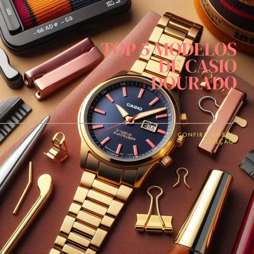 Top Cinco Modelos de Casio Dourado