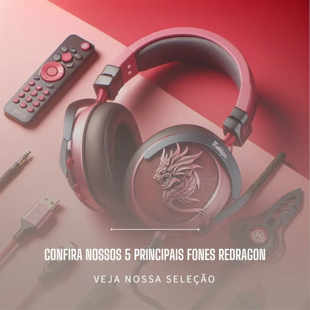 Principais 5 Redragon fone