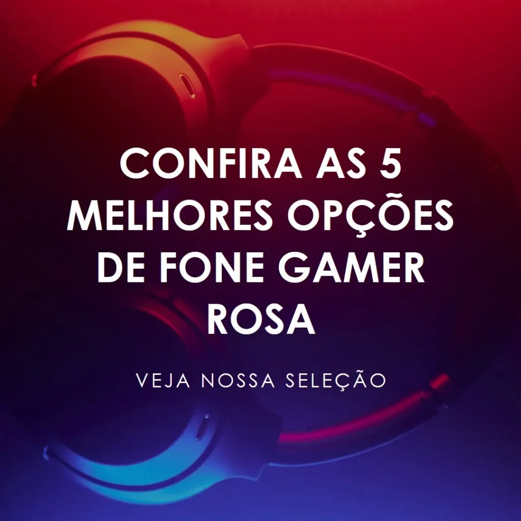 As 5 Melhores Opções de fone gamer rosa