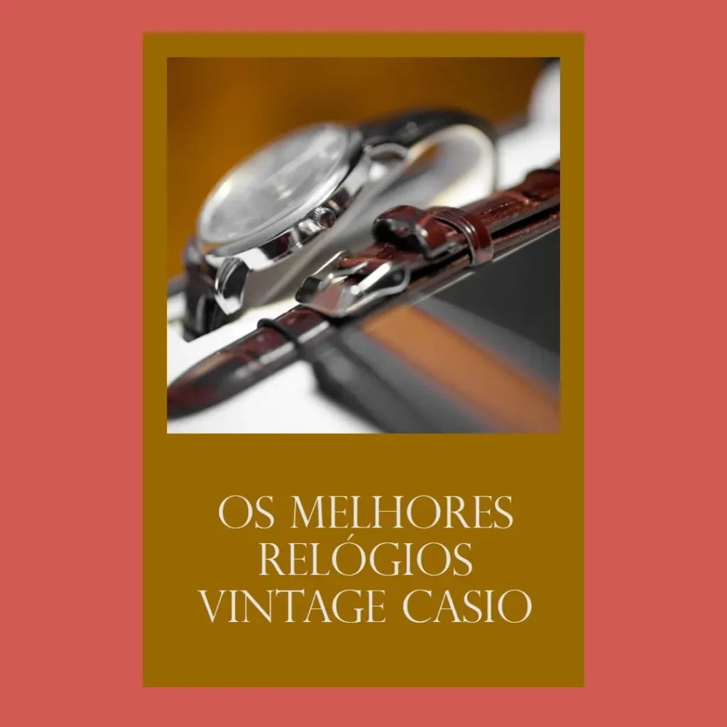 Principais Cinco Relogio Vintage Casio