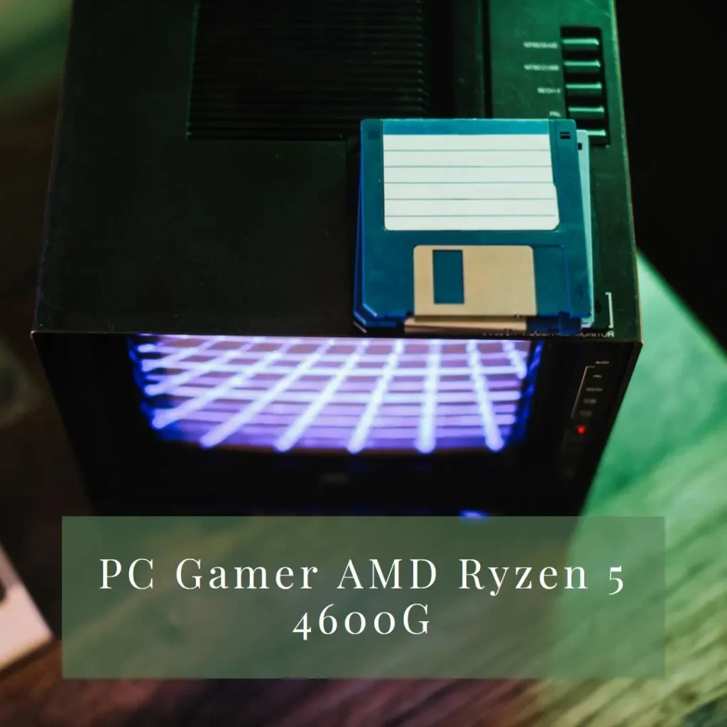 PC Gamer AMD Ryzen 5 4600G, 16GB DDR4, SSD 480GB