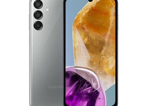 Celular Samsung Galaxy M15 5G, 6.000mAh, Câmera Tripla até 50MP, 128GB (Cinza)