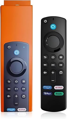 Controle Remoto Comando de Voz Compativel com Amazon Fire Stick E Fire Stick 4k - Reposição - Substitui o Modelo original - Compatível com Fire TV Stick Lite, Fire TV Stick e Fire TV Stick 4K