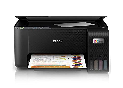 Epson, Multifuncional, EcoTank L3210 - Tanque de Tinta Colorida, USB, Bivolt 50-60 Hz