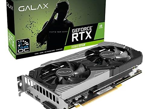 Placa de Vídeo NVIDIA GeForce RTX 2060 Super 8GB GDDR6 PCI-E 3 26ISL6HP68LD Galax