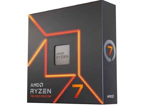 Processador AMD Ryzen 7 7700X Box (AM5/8 Cores/16 Threads/5.4GHz/40MB Cache/Radeon Graphics) Com Vídeo/Sem Cooler