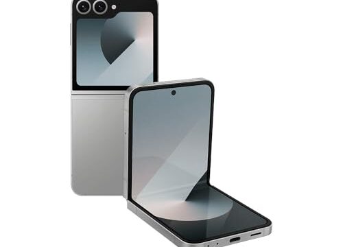 Samsung Celular Galaxy Z Flip6 5G, 256GB, 12GB RAM, Tela 6.7", Câm. Dupla + Selfie 50MP, Galaxy AI - Cinza