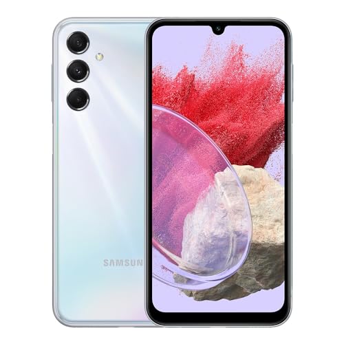 Samsung Galaxy M34 5G 128GB 6GB RAM Mega Bateria 6000mAh Câmera Tripla 50MP+8+2 OctaCore 6.5" 120Hz Prata