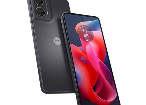 Smartphone Motorola Moto G24 8GB RAM Boost* 128GB Grafite