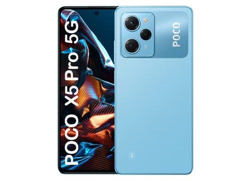Smartphone Xiaomi POCO X5 Pro 5G Dual SIM 8GB 256GB 6,67" FHD+ 108MP 5000mAh 67W Carregamento (Azul)