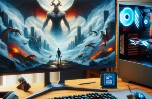 PC Gamer Completo Mancer, Intel Core i5 8ª Geração, 16GB RAM, SSD 480GB + Combo Periférico Gamer + Monitor 21"