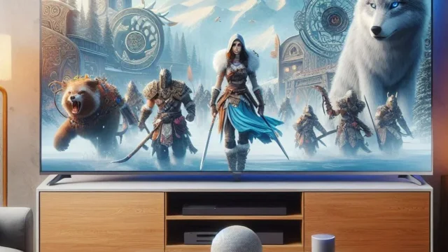 Samsung Smart TV Crystal 43" 4K UHD CU7700 - Alexa Built-In, Samsung Gaming Hub