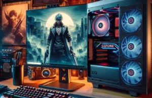 Monitor Gamer AOC Agon 32" Curvo 165Hz 1ms FreeSync AG323FCXE: Potência e Imersão para Gamers