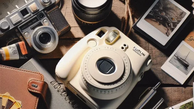 Pacote de Câmera Híbrida Fujifilm Instant Mini EVO: Um Toque de Vintage com Tecnologia Moderna