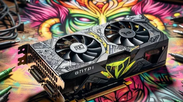Placa de Vídeo AMD Radeon RX 550 4GB GDDR5 128 Bits Single-Fan - Graffiti Series