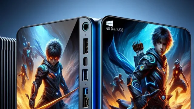 Beelink Processador N5105 (até 2,9 GHz), Mini PC U59 Pro, Windows 11 Mini computador desktop, 16 GB DDR4 + 500 GB SSD, suporta 4K Dual HDMI/Type-C, Dual WiFi, BT4.0