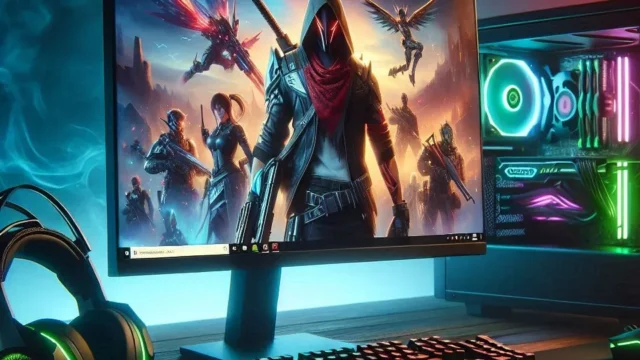 Computador Gamer Completo Intel Core i5 16GB SSD 512GB Kit Gamer com Headset Monitor 24" Windows 10 3green Flash