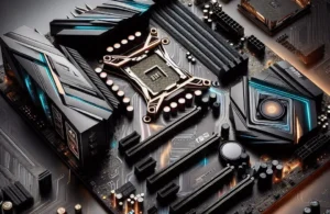 Placa Mãe Gigabyte B760M Aorus Elite AX com Chipset B760 e Intel LGA 1700
