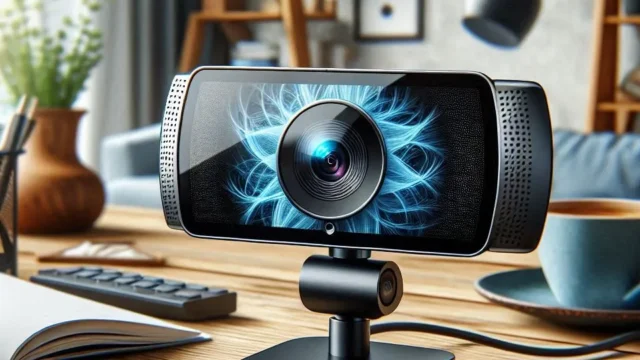 Webcam Ultra HD 4K Logitech MX Brio com Microfones de Redução de Ruído