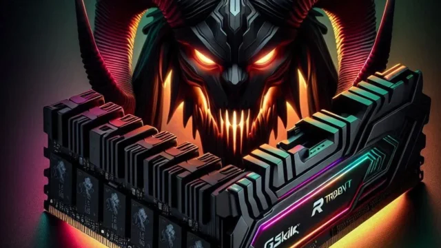 G.SKILL Trident Z RGB DDR4 32GB 3200MT/s – Potência e Estilo em Memória RAM