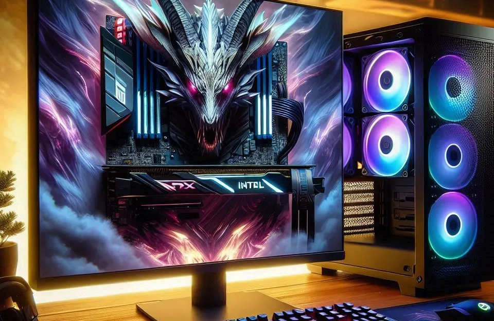 PC Gamer Intel i7-10700, RTX 4060, 16GB DDR4 e 512GB SSD