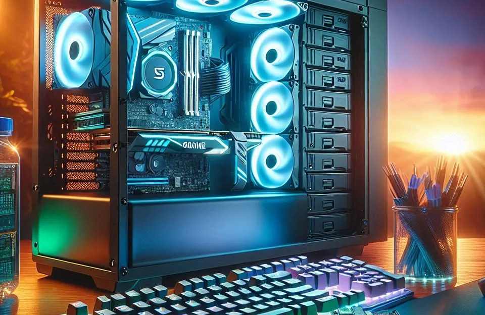 PC Gamer Intel i5-11400F, RTX 2060 Super, 16GB DDR4 e SSD 240GB