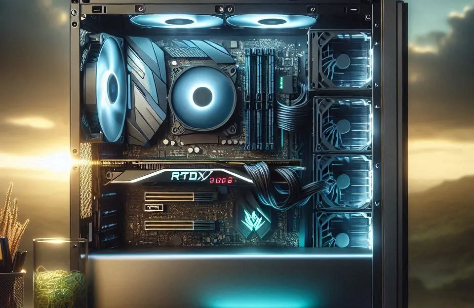 PC Gamer Intel i7-12700F, RTX 4060, 64GB DDR4, 1TB NVMe