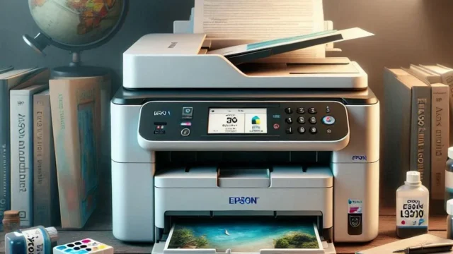 Epson Multifuncional EcoTank L3210 - Tanque de Tinta, USB e Bivolt