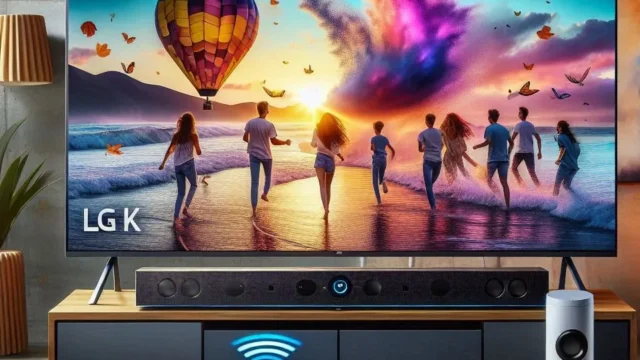 Smart TV 32" LG HD com Alexa e Processador α5 Gen6