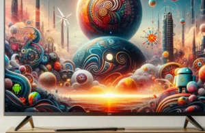 HQ Smart TV LED 24" com Android e Processador Quad Core