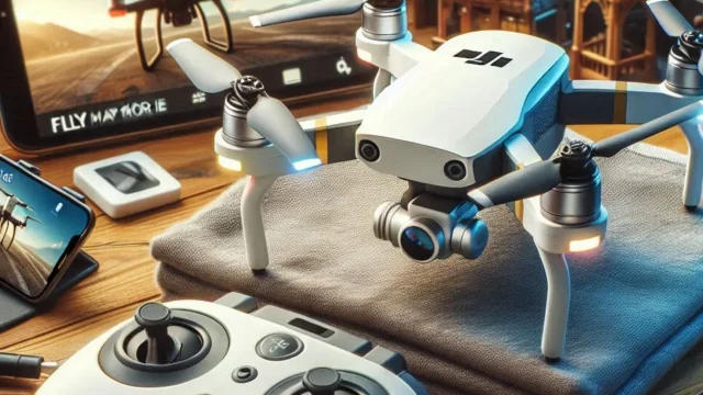 Drone DJI Mini 3 DJI RC com Tela Fly More Combo - DJI033