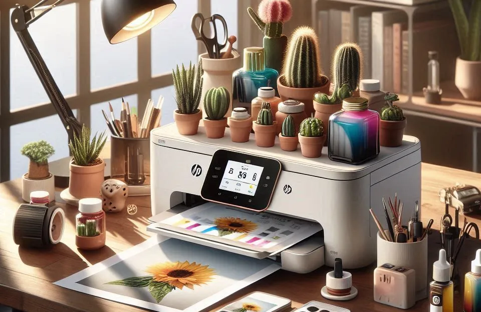 Impressora Multifuncional HP Smart Tank 581 Tanque de Tinta Wi-Fi com Autorreparo