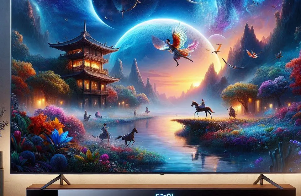 Samsung Smart Big TV 75" QLED 4K, Tecnologia de Pontos Quânticos, Design AirSlim