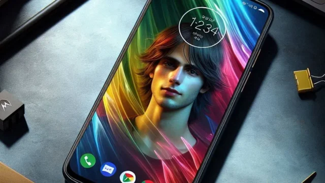 Smartphone Motorola Moto G34 5G com 8GB RAM Boost e 128GB Armazenamento
