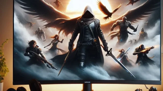 Monitor Gamer Samsung Odyssey G30 24" 144Hz 1ms com FreeSync Premium