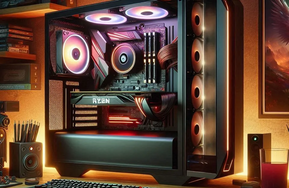PC Gamer AMD Ryzen 9 7900X3D, RTX 4060, 32GB DDR5 e SSD 2TB NVMe